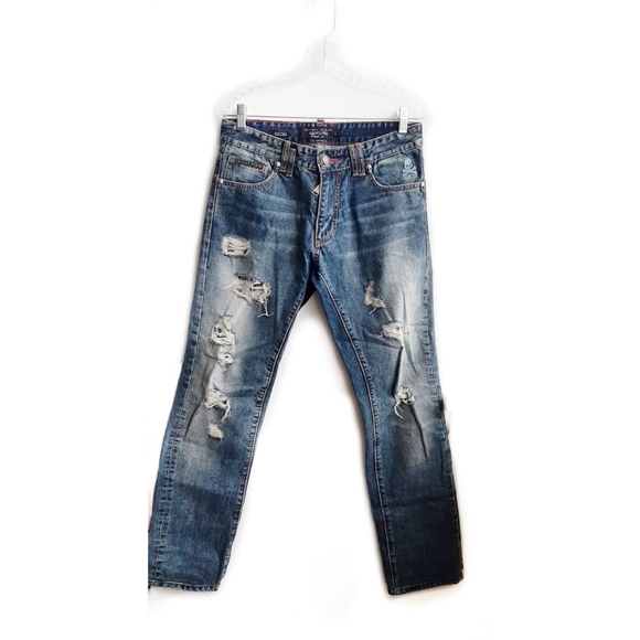 philipp plein jeans skull